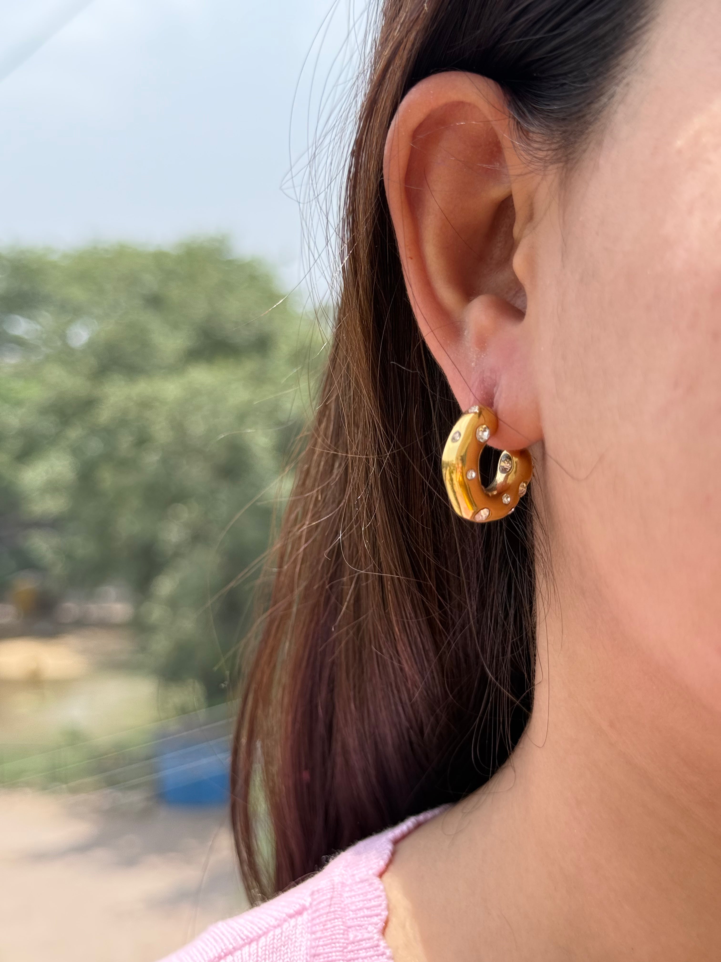 Auric Hoop ear rings