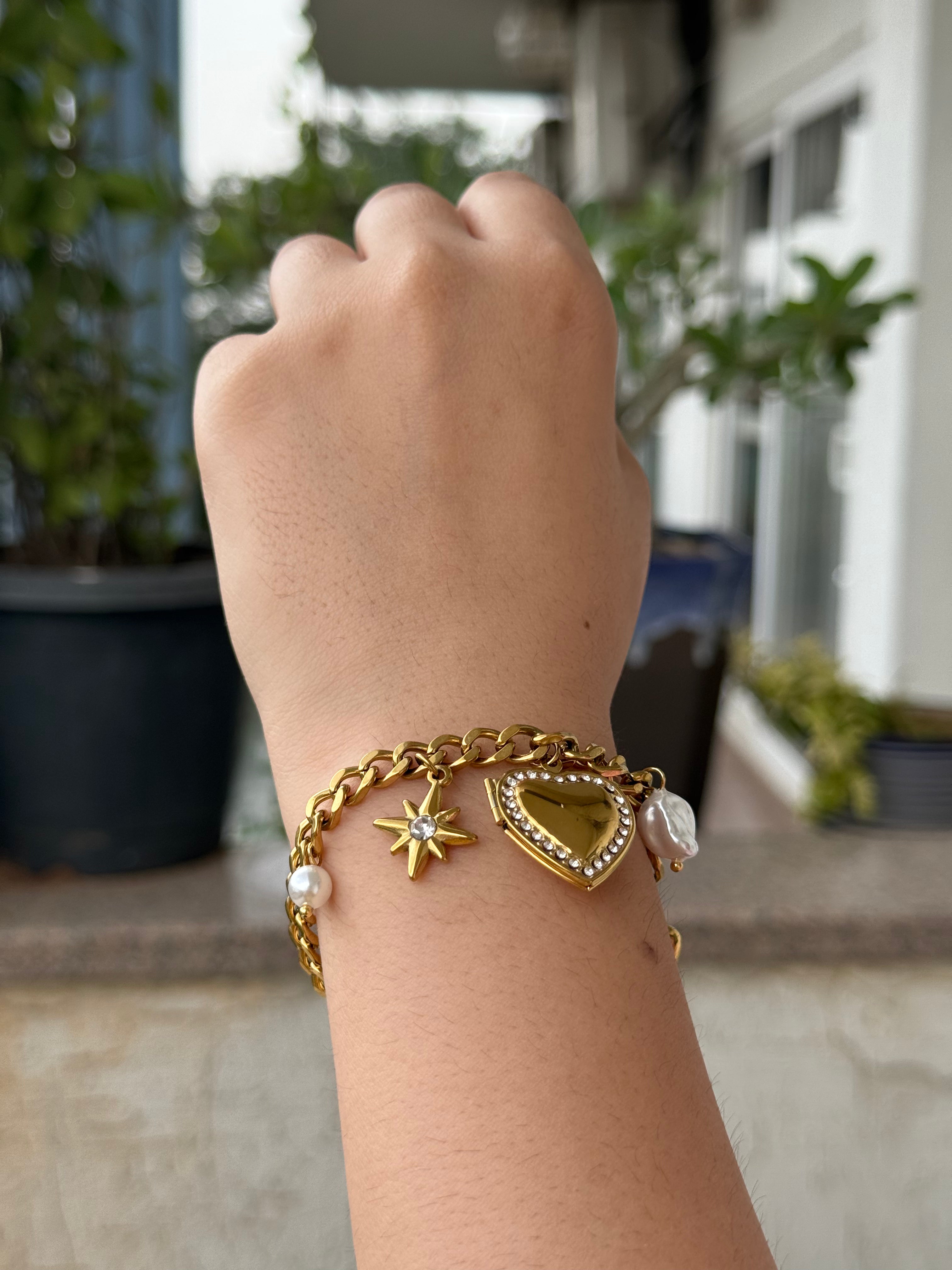 Charm Heart Bracelet