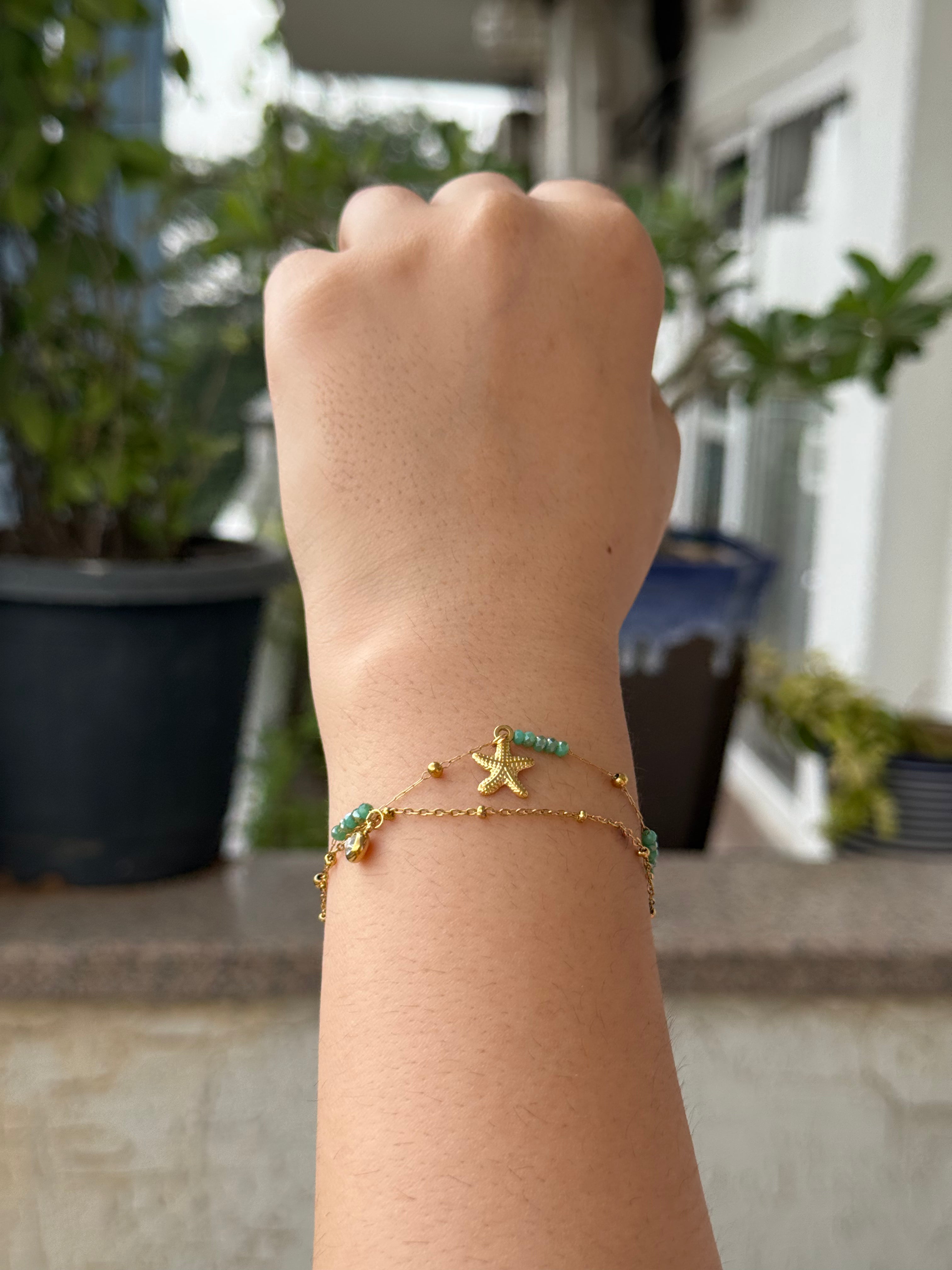 Green beach Bracelet