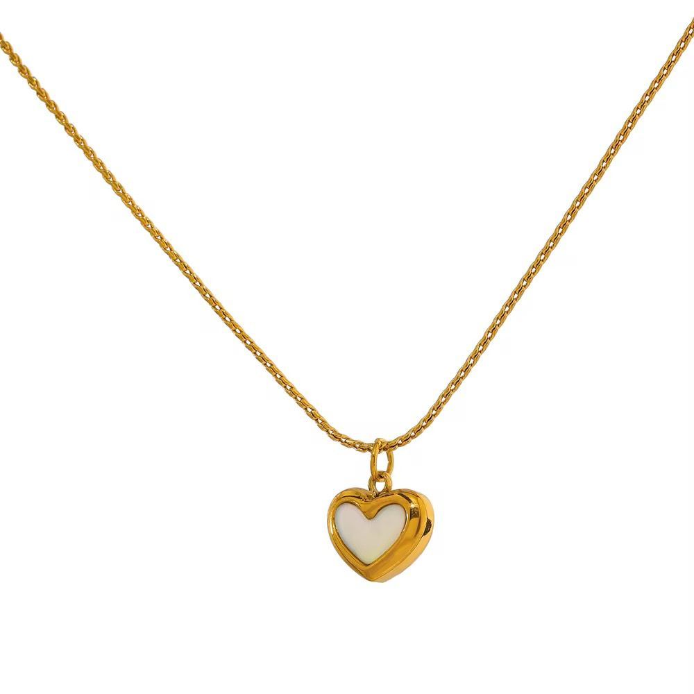 Minimal heart Necklace