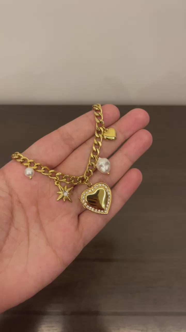 Charm Heart Bracelet