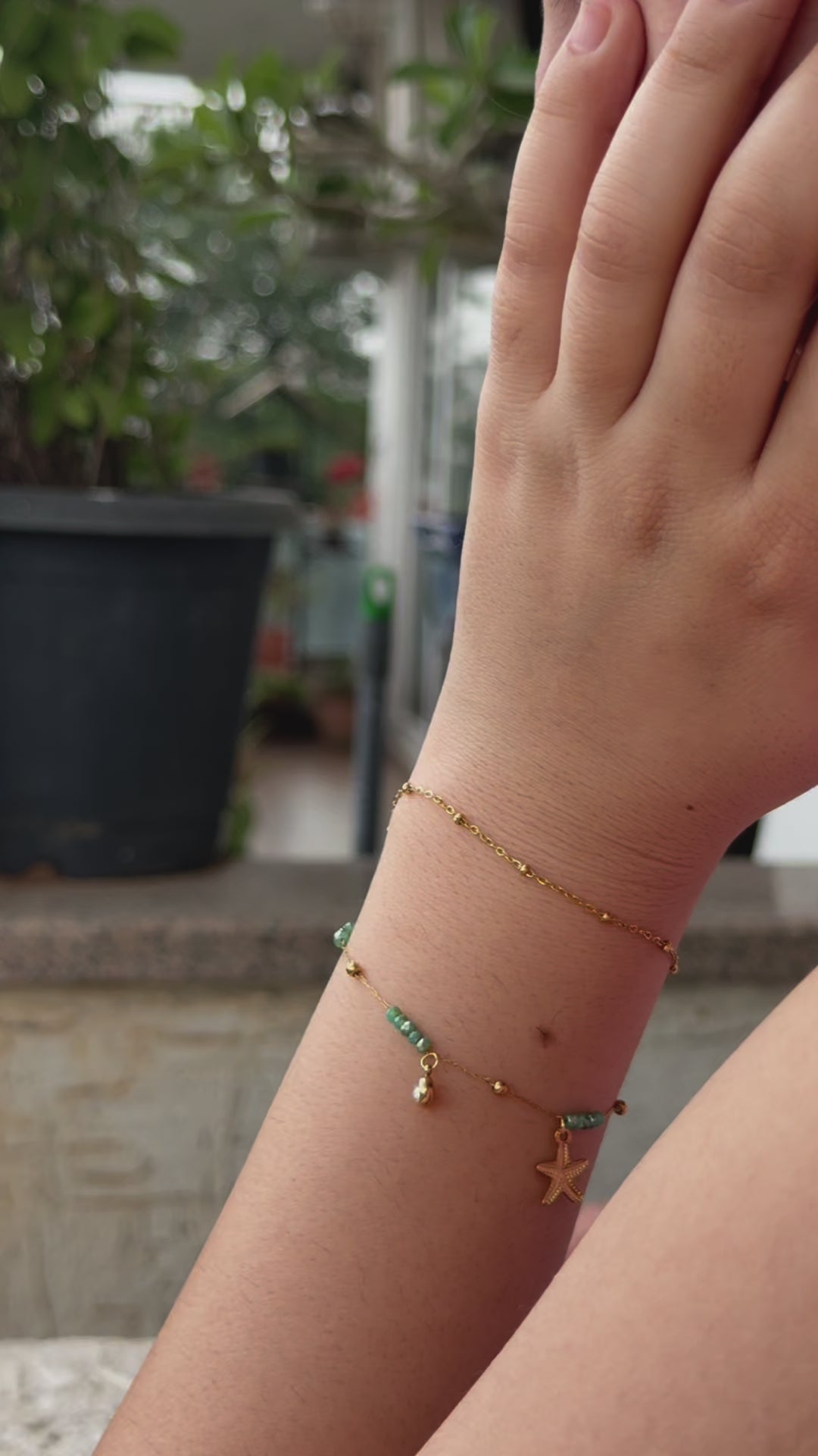 Green beach Bracelet